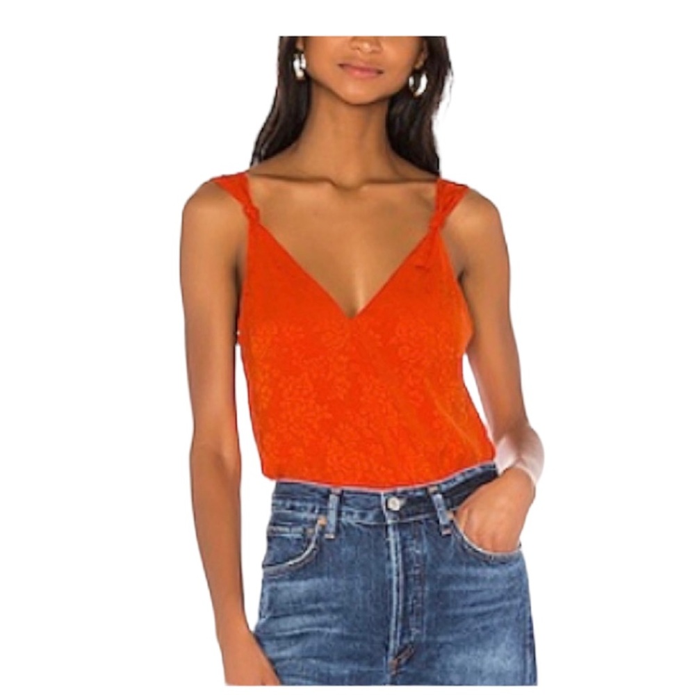 House of Harlow 1960 x Revolve Orange Tank Top